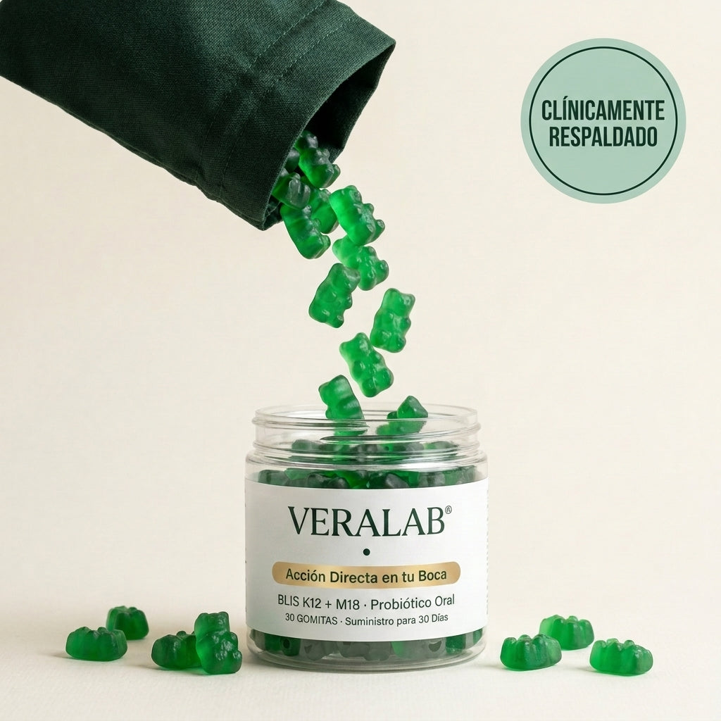 VERALAB® — Probiótico Oral con BLIS K12 + M18
